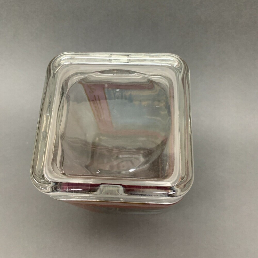Sam Timm Empty Glass Storage Container Jar Holiday Sleigh Ride - Picture 5 of 7